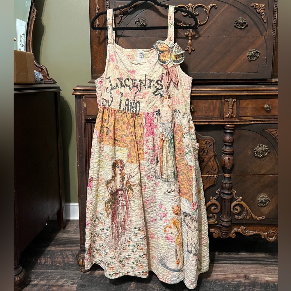 Magnolia Pearl Patchwork Fairy Slip Dress (sold out)
